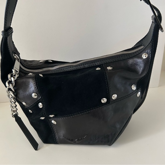 Zadig & Voltaire Le Cecilia Patchwork Studs Bag - Picture 4 of 8